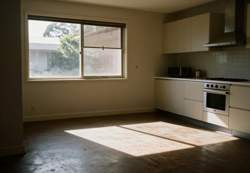 Bangor kitchen after ant treatment, no visible pests